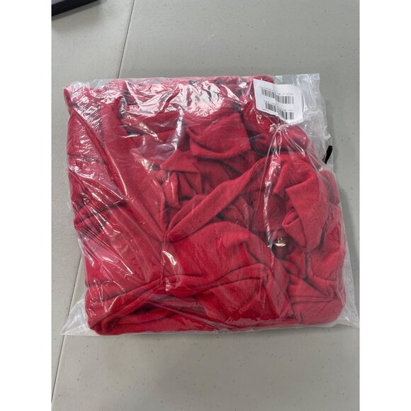 TWRHLL by Christie Brinkley Knit Cowl Neck Dress Size Medium Long Sleeve Elegant - Picture 7 of 7